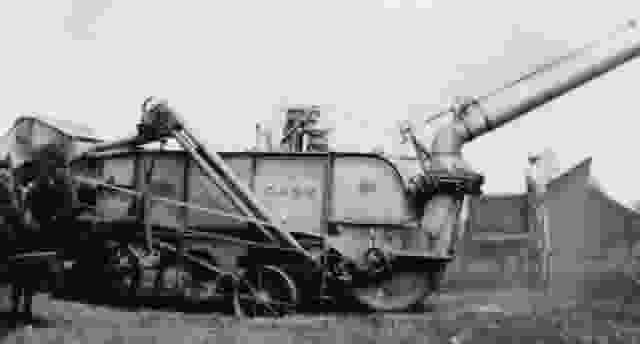 Thresher at Diller